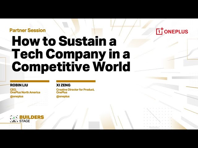 How to Sustain a Tech Company in a Competitive World