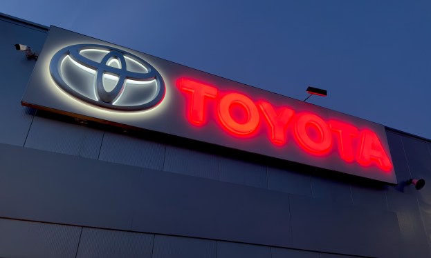 Toyota logo signage