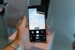 Google Pixel 8 Pro showing camera interface on the screen