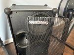 A photograph of the fourth generation Soundboks speaker.