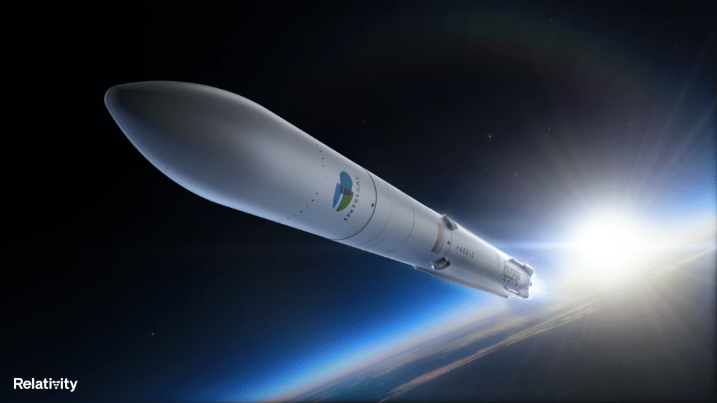 Relativity rocket in flight
