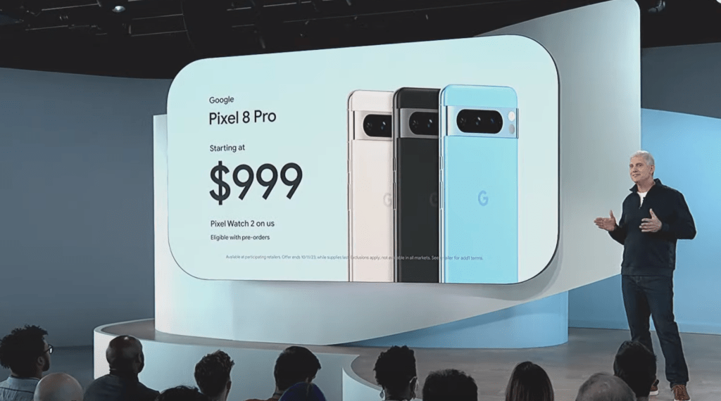 Rick Osterloh, senior vice president of hardware at Google, Google Pixel Event 2023, Made By Google