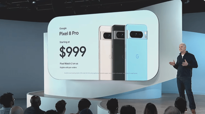 Rick Osterloh, senior vice president of hardware at Google, Google Pixel Event 2023, Made By Google