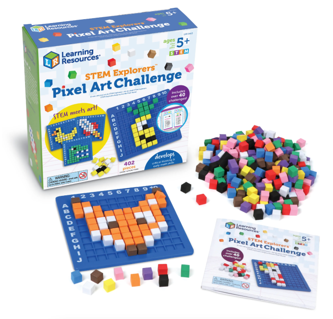 Learning Resources STEM Explorer Pixel Art Challenge