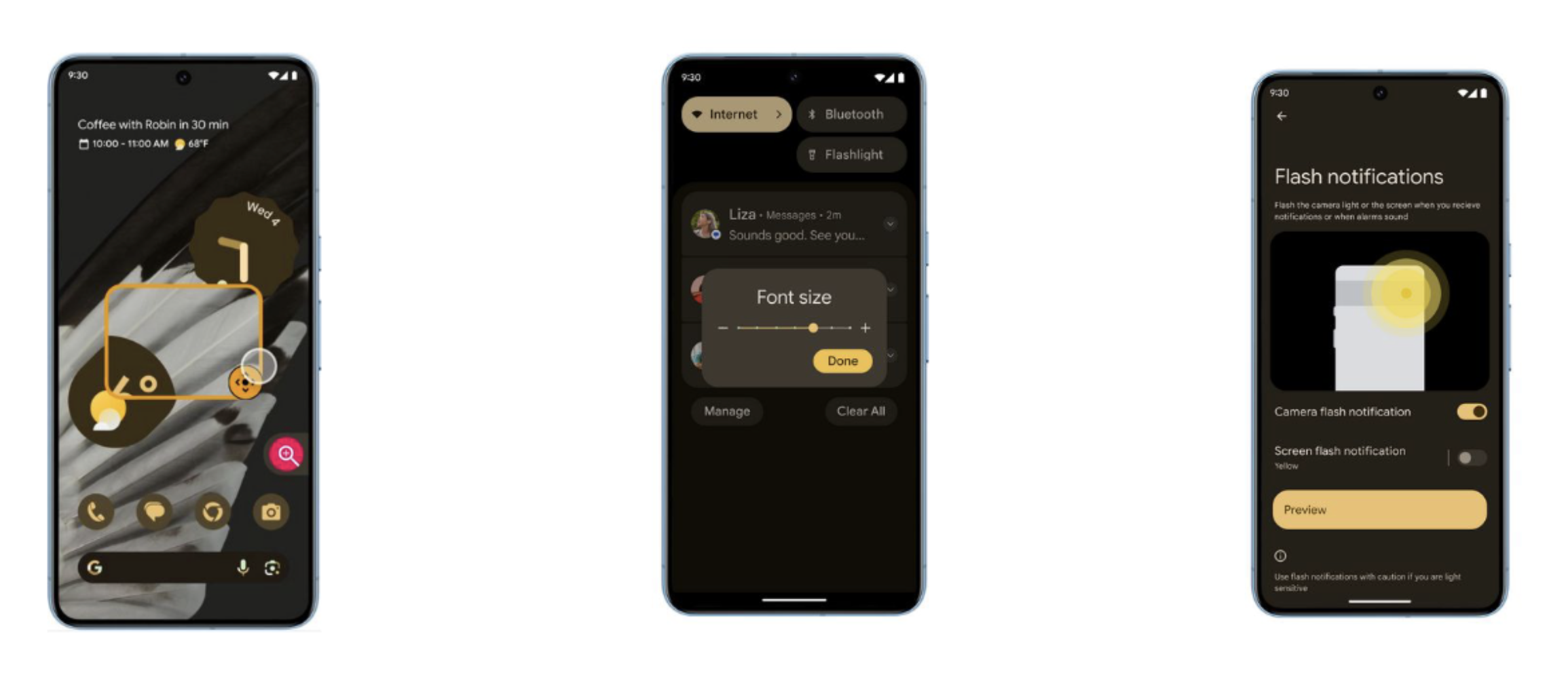 Android 14's new accessibility features