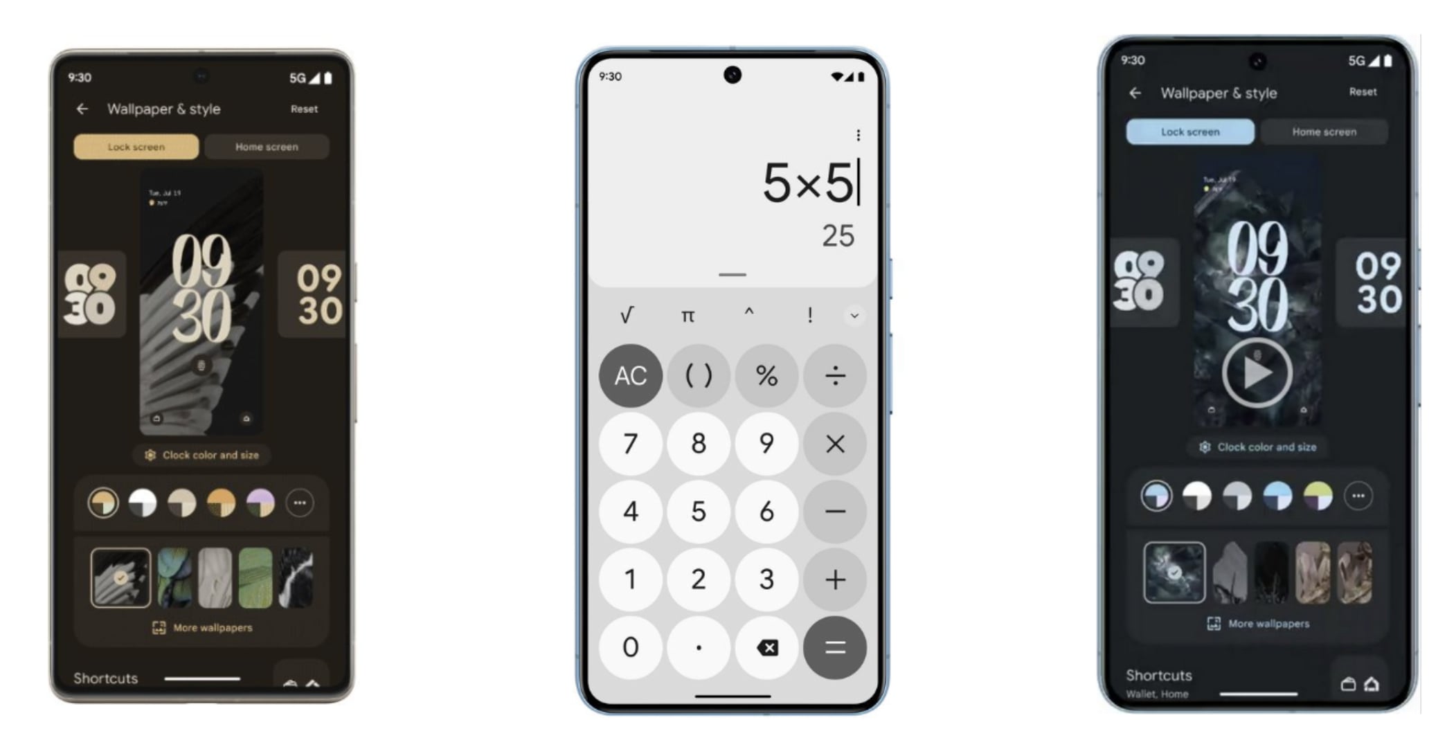 An image of Android 14's new lock screen customization