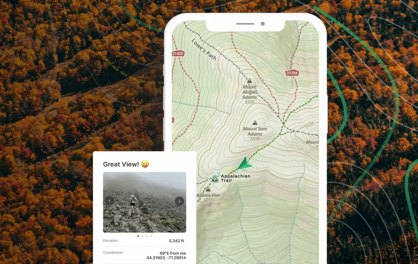 Gaia GPS app