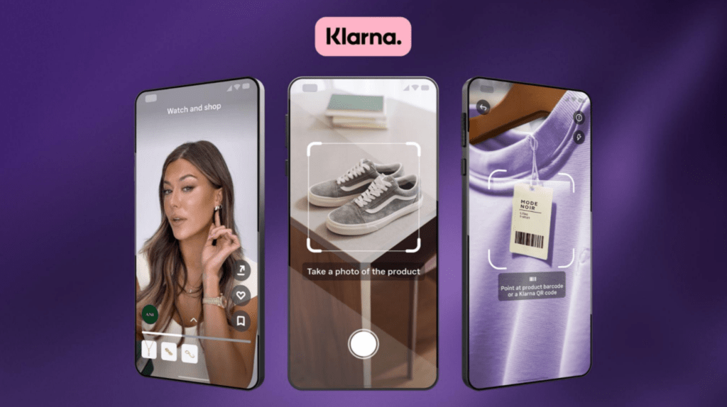 Klarna Shopping lens