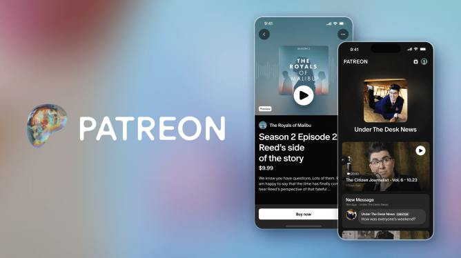 A look at Patreon's new logo and brand identity