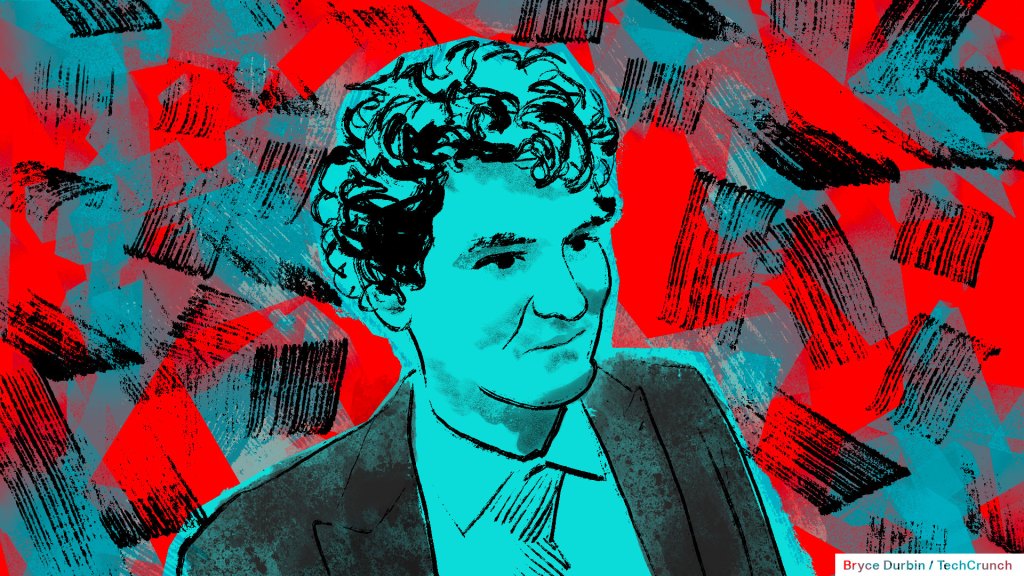 Illustration of Sam Bankman-Fried aka SBF