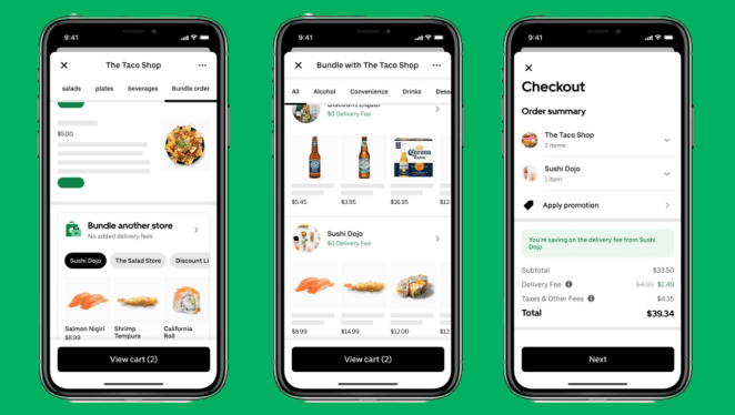 uber eats multi order