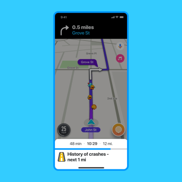Waze Crash History Alerts