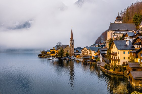 lakeside Germany village