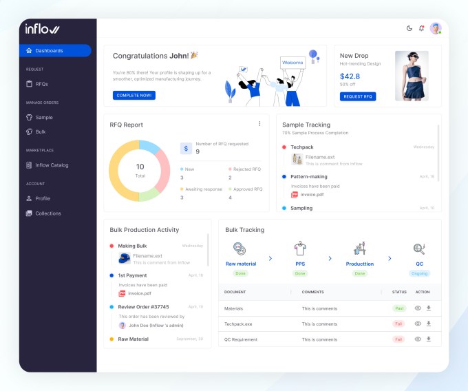 Inflow's platform