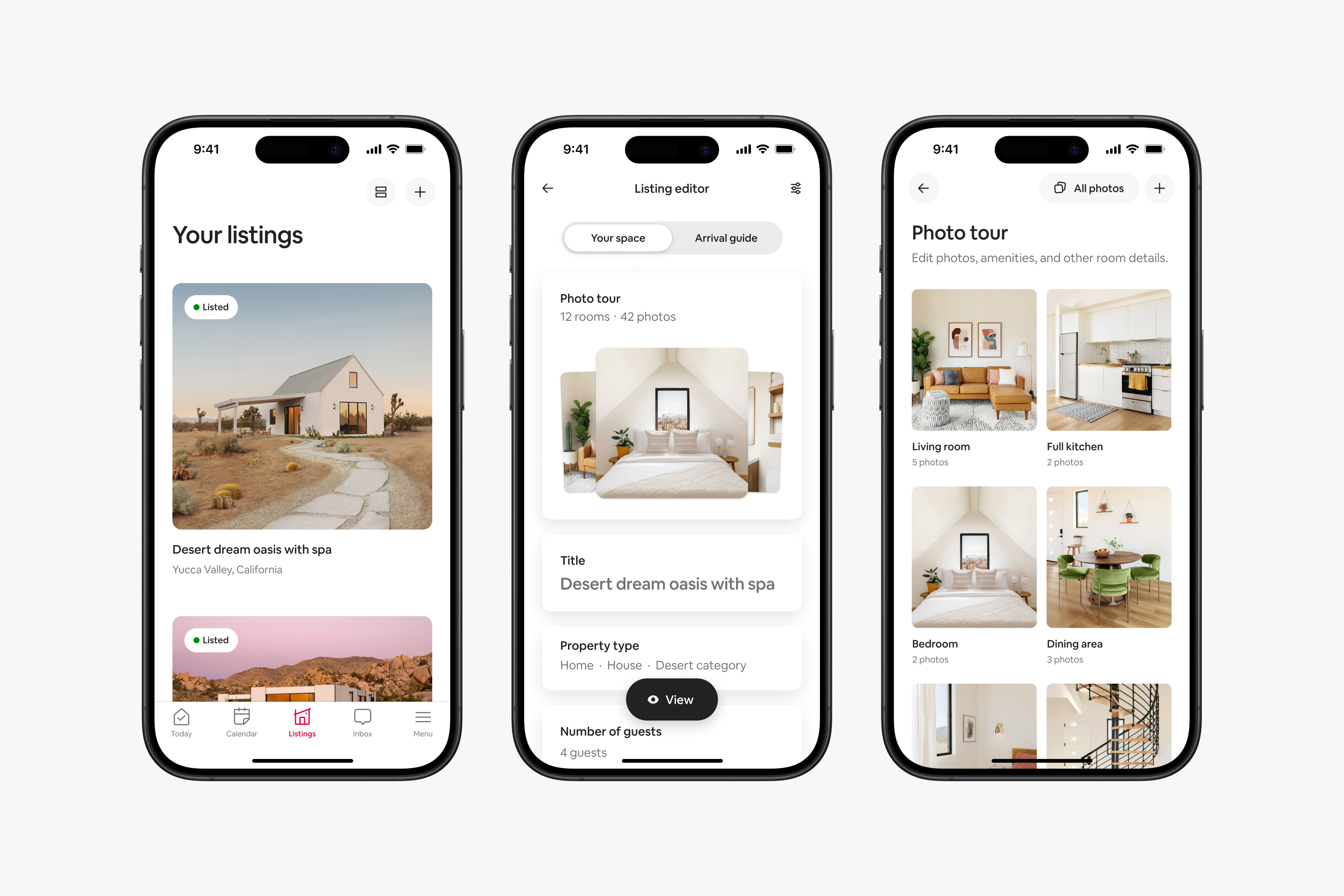 Airbnb listings