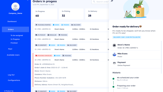 Zubale, fulfillment, software