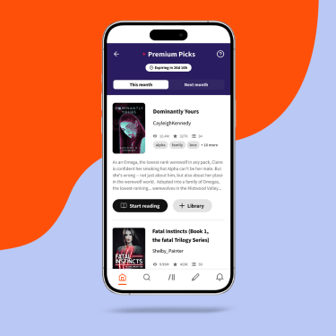 Wattpad displayed on smartphone screen
