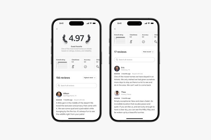 Airbnb ratings