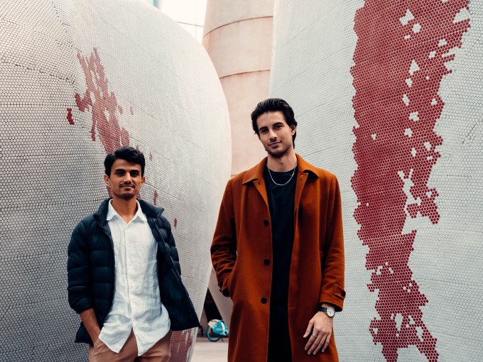 Avarni co-founders Anuj Paudel and Misha Cajic