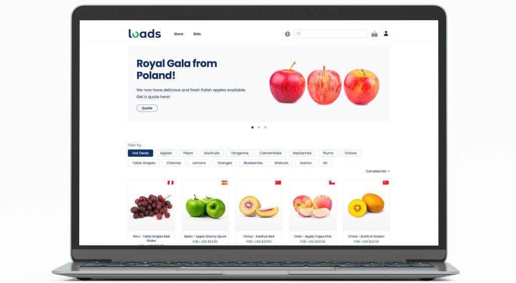 Loads, food supply chain management, Latin America