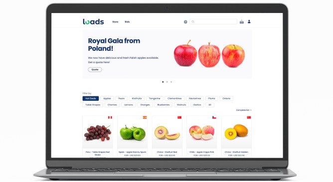 Loads, food supply chain management, Latin America