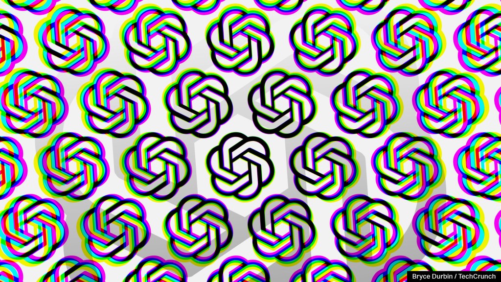pattern of openAI logo