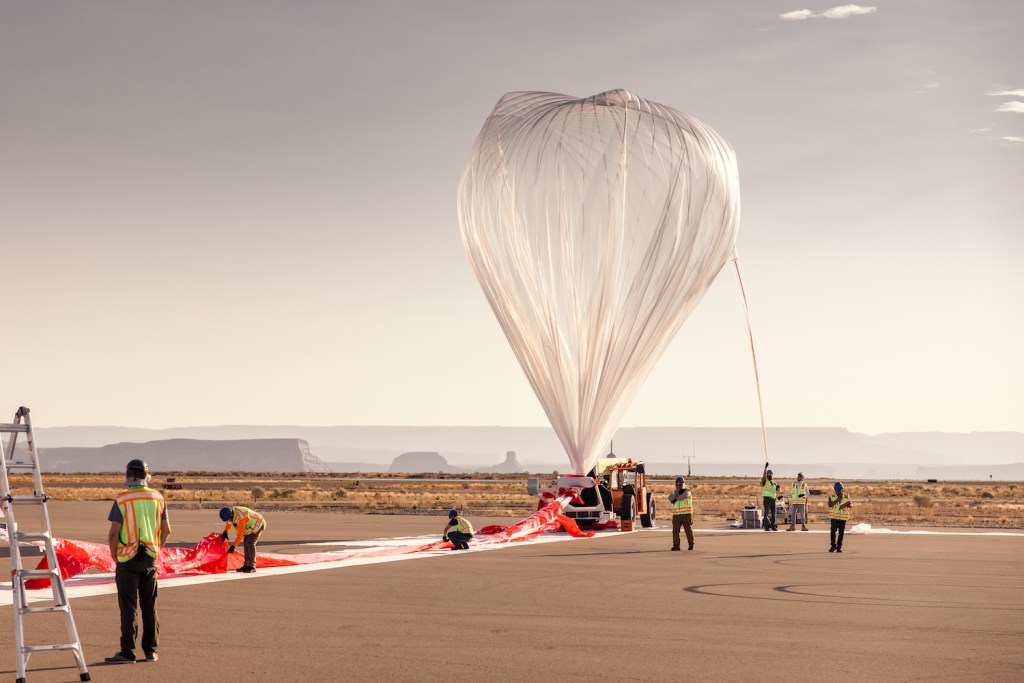 World View stratospheric balloon