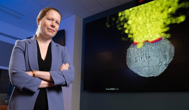 Armageddon-style nuclear asteroid deflection