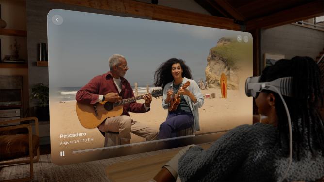 Apple iPhone 15 Pro spatial video capture