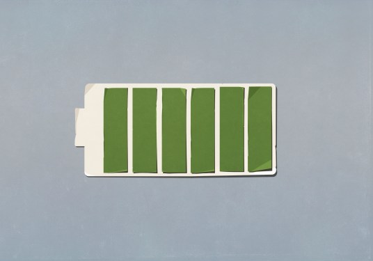 Full green battery indicator