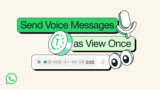 WhatsApp voice messages header