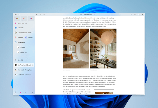 Arc browser on windows