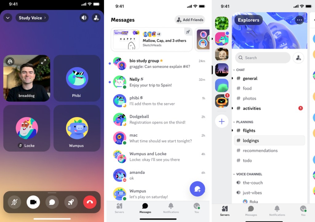 Discord app redesign