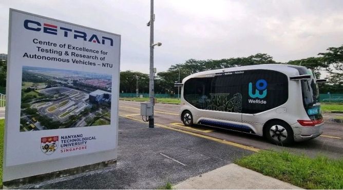 weride autonomous bus