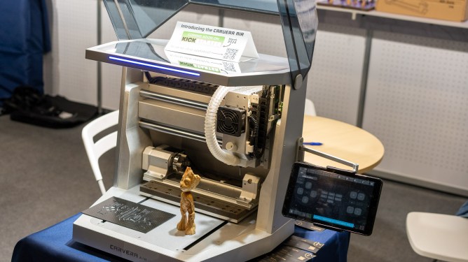 Makera's Carvera Air shown off at CES 2024