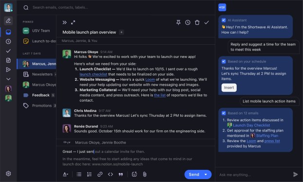 Shortwave email client