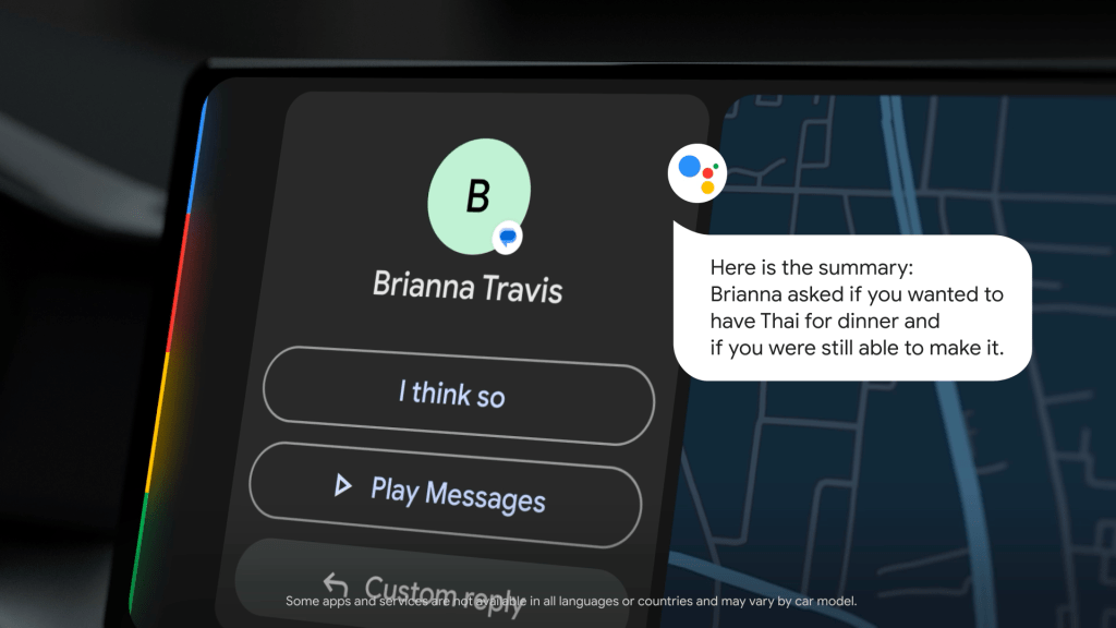 Android Auto Text