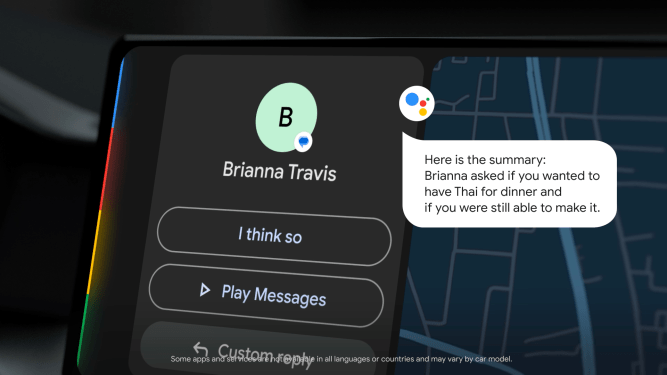 Android Auto Text