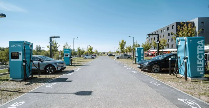 Electra EV charging station