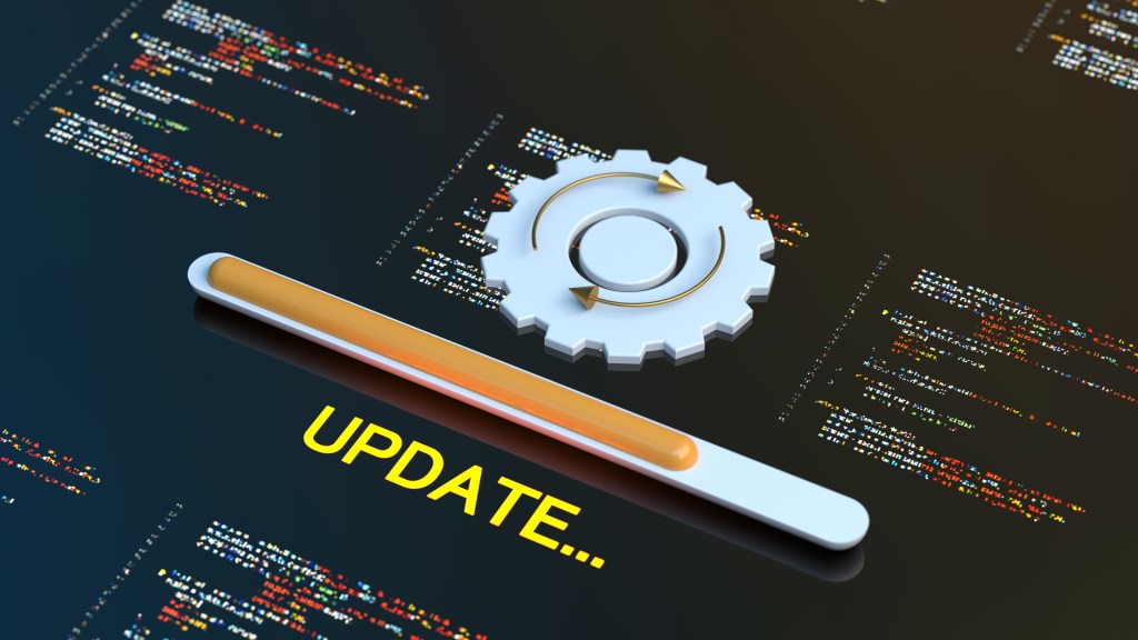 update bar...
