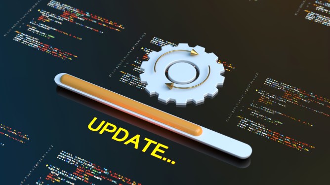 update bar...