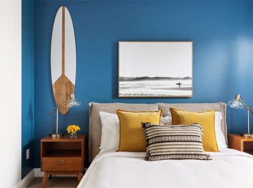 Overmoon vacation rental bedroom