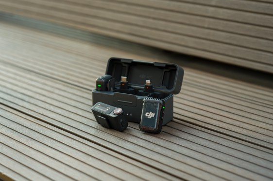 DJI’s wireless lapel mic