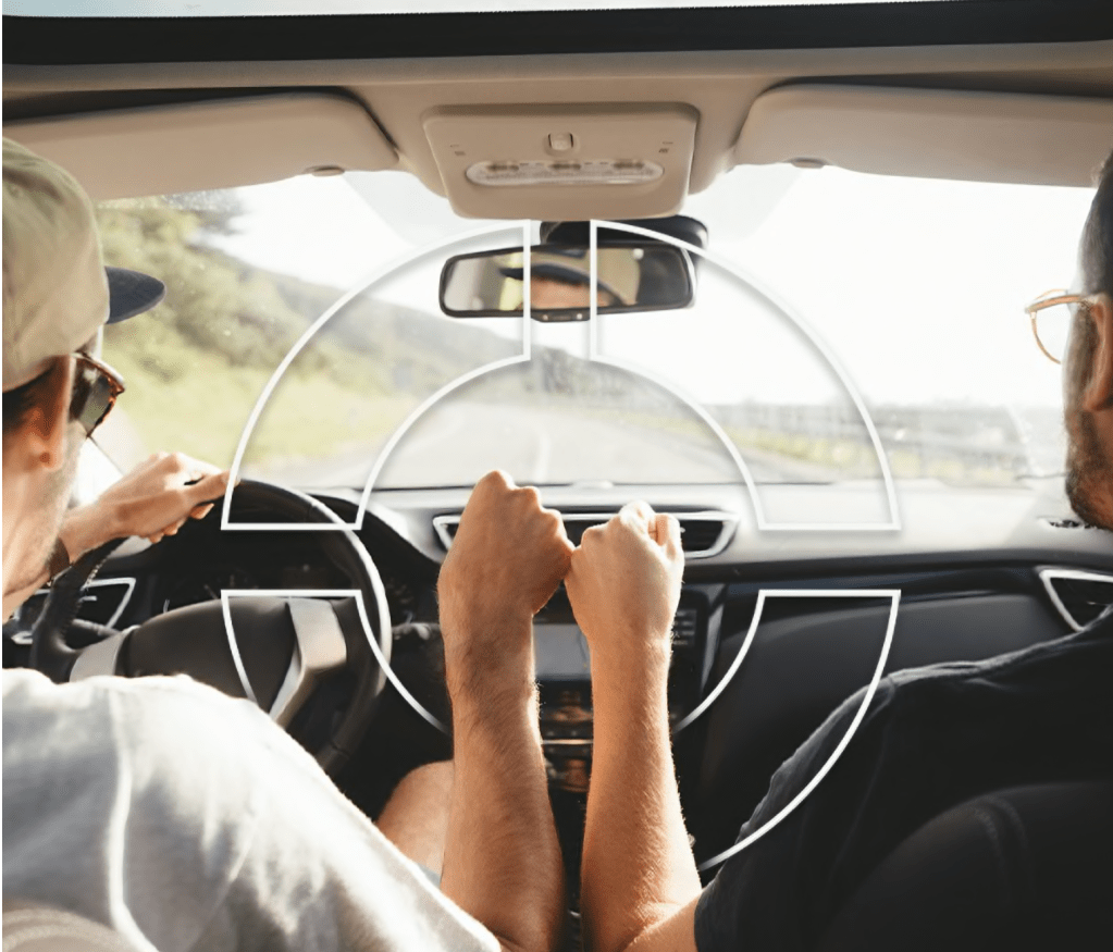 fist bump while driving