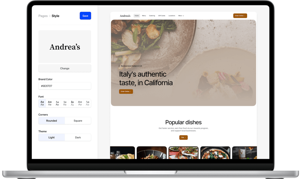 Owner.com, online restaurant management