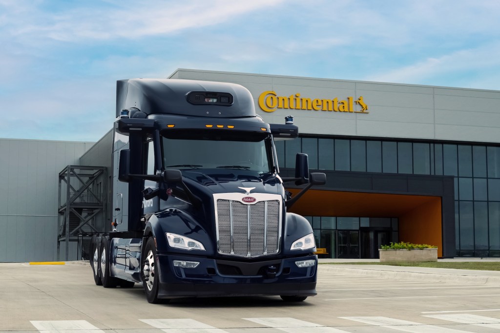 aurora-continental self-driving trucks