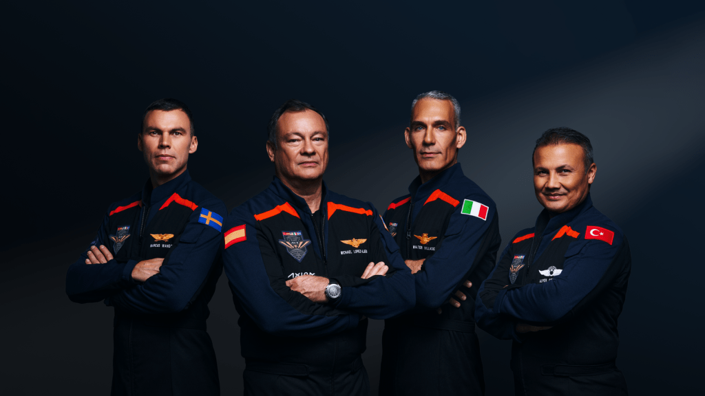 Axiom Space Ax-3 mission crew
