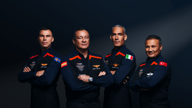 Axiom Space Ax-3 mission crew