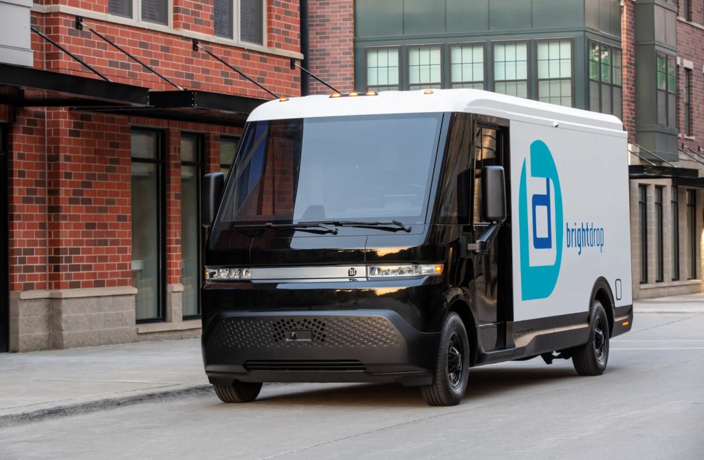 General Motors' BrightDrop EV600 van