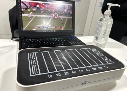 OneCourt's haptic mini-field